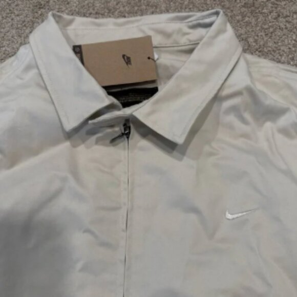 Men’s Size 2XL XXL Nike Sportswear Full Zip Jacket Tan FN3230-104 - Picture 3 of 7